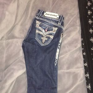 Dark wash, Boot cut Rock Revival Jeans